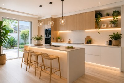 Cocinas a medida en 2026: tendencias, materiales y distribuciones que funcionan